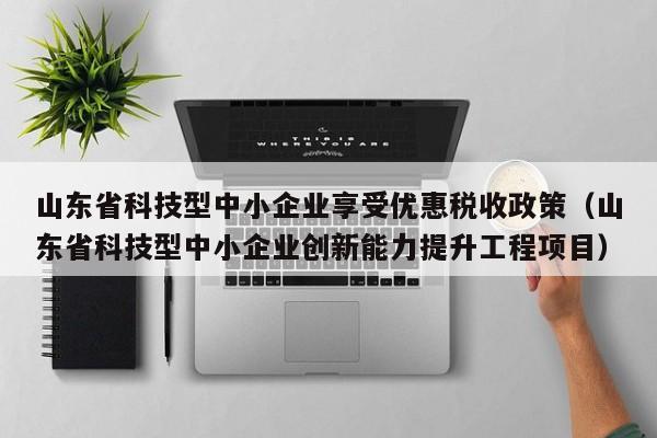 山东省科技型中小企业享受优惠税收政策（山东省科技型中小企业创新能力提升工程项目）