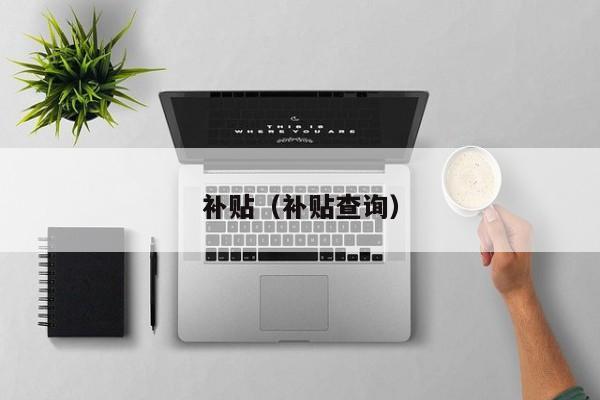 补贴（补贴查询）