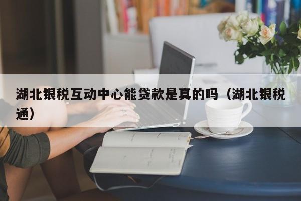 湖北银税互动中心能贷款是真的吗（湖北银税通）