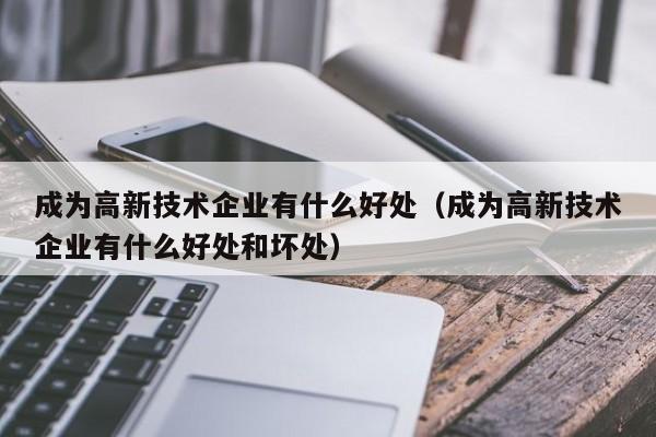 成为高新技术企业有什么好处（成为高新技术企业有什么好处和坏处）