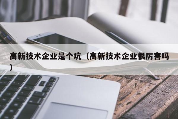 高新技术企业是个坑（高新技术企业很厉害吗）