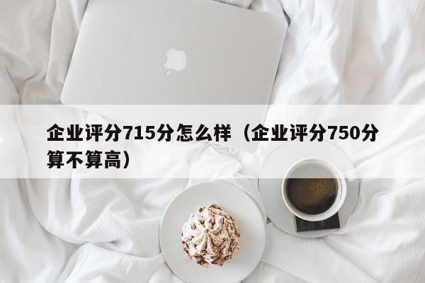 企业评分715分怎么样（企业评分750分算不算高）