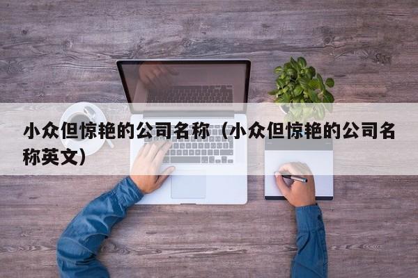 小众但惊艳的公司名称（小众但惊艳的公司名称英文）