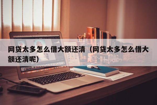 网贷太多怎么借大额还清（网贷太多怎么借大额还清呢）