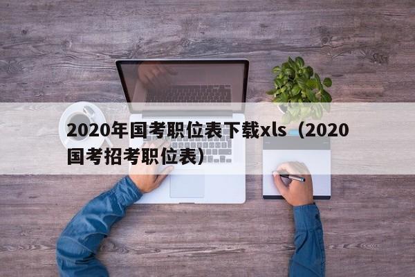 2020年国考职位表下载xls（2020国考招考职位表）
