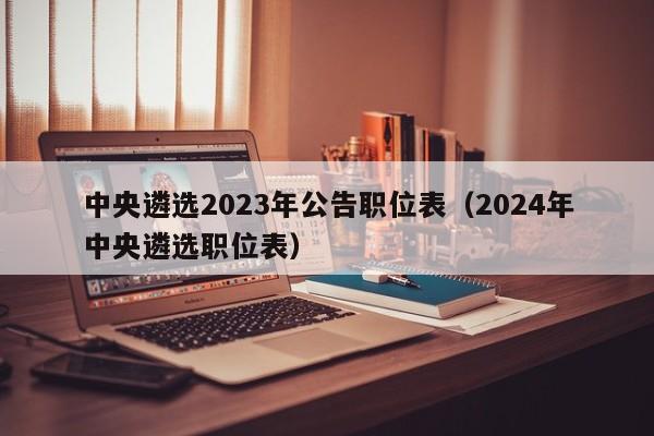 中央遴选2023年公告职位表（2024年中央遴选职位表）
